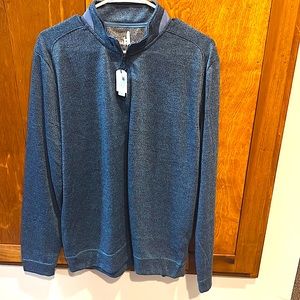 JohnnieO Blue Gray Quarter Zip
